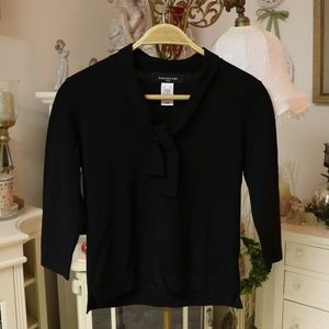 Black Jones New York Bow Shirt